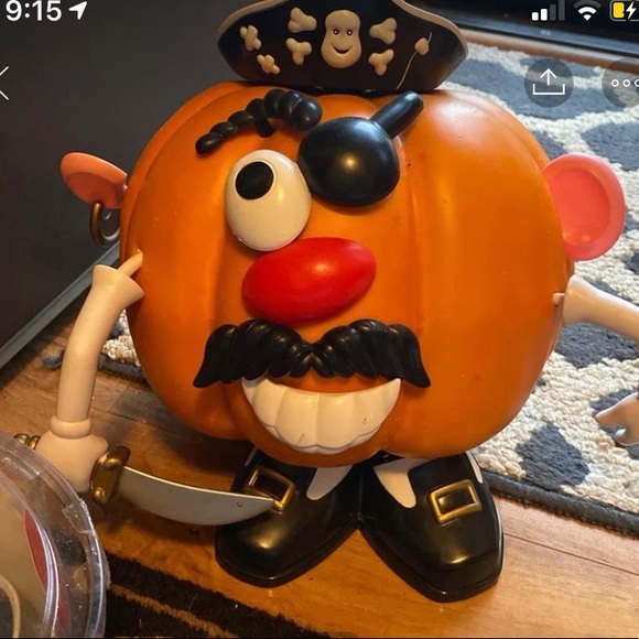mr potato head pumpkin